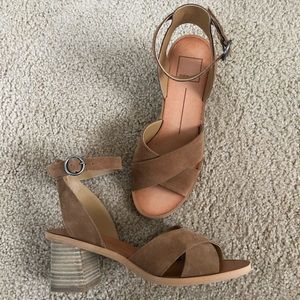 NEVER WORN - Dolce Vita Suede Kitten Heels
